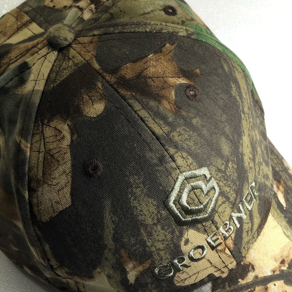 Cap America Men's Hat Camo Velcro Snap Groebner - Picture 15 of 15